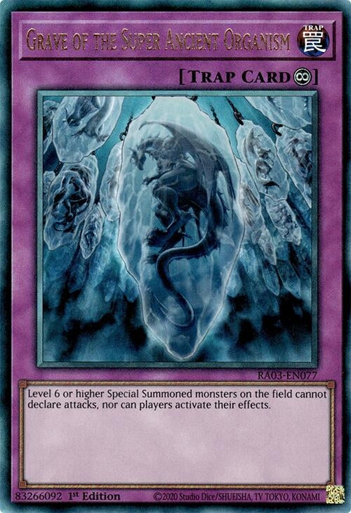 Image for Grave of the Super Ancient Organism (PUR) (Quarter Century Bonanza) (RA03-EN077) - YuGiOh