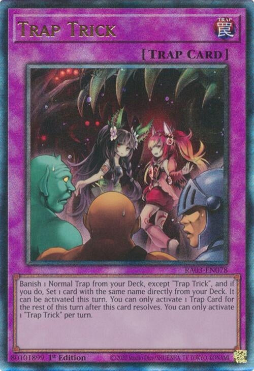 Image for Trap Trick (PUR) (Quarter Century Bonanza) (RA03-EN078) - YuGiOh