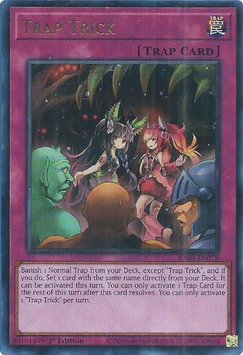 Image for Trap Trick (UR) (Quarter Century Bonanza) (RA03-EN078) - YuGiOh