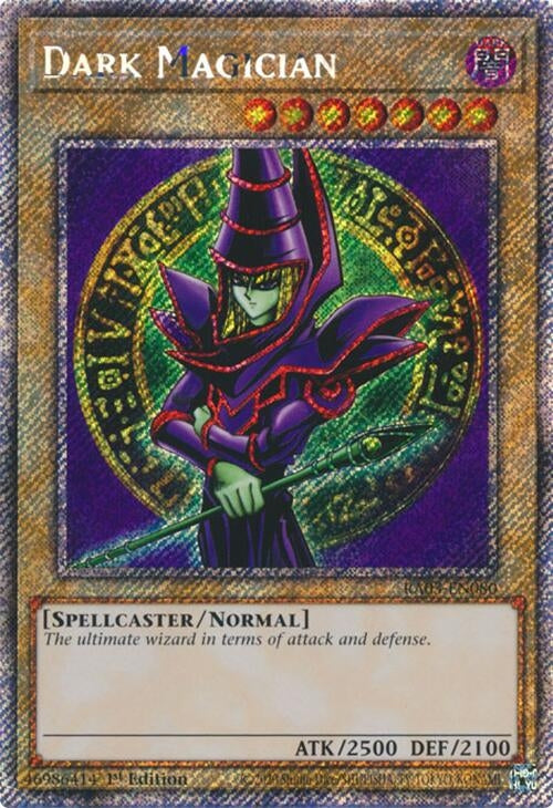 Image for Dark Magician (Platinum Secret Rare) (Quarter Century Bonanza) (RA03-EN080) - YuGiOh