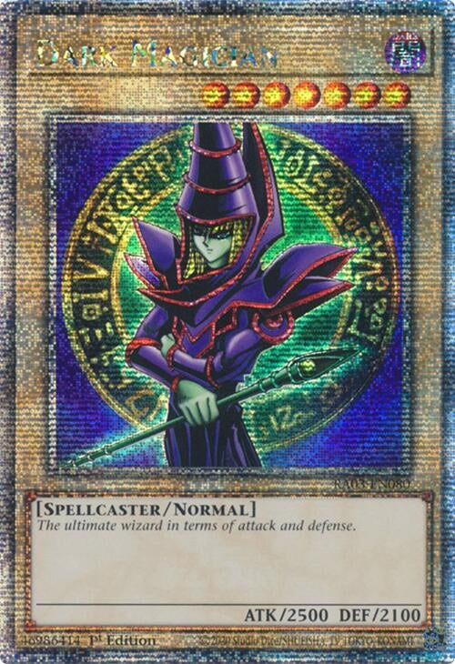 Image for Dark Magician (Quarter Century Secret Rare) (Quarter Century Bonanza) (RA03-EN080) - YuGiOh