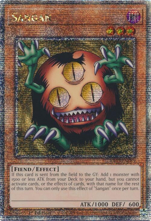 Image for Sangan (Quarter Century Secret Rare) (Quarter Century Bonanza) (RA03-EN089) - YuGiOh
