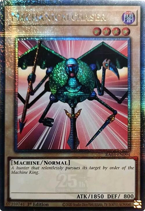 Image for Mechanicalchaser (Quarter Century Secret Rare) (Quarter Century Bonanza) (RA03-EN094) - YuGiOh