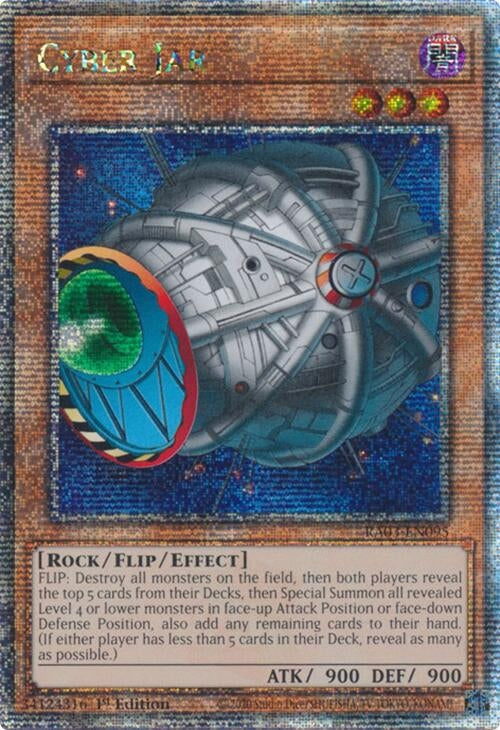 Image for Cyber Jar (Quarter Century Secret Rare) (Quarter Century Bonanza) (RA03-EN095) - YuGiOh