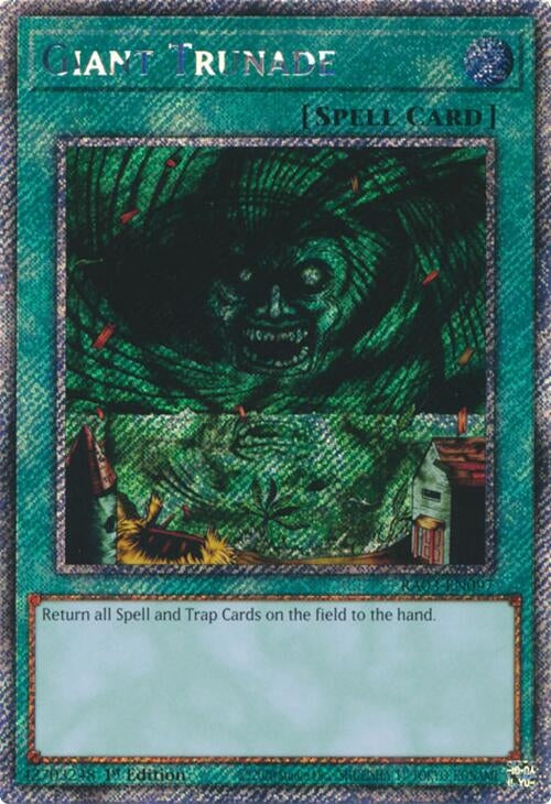 Image for Giant Trunade (Platinum Secret Rare) (Quarter Century Bonanza) (RA03-EN097) - YuGiOh