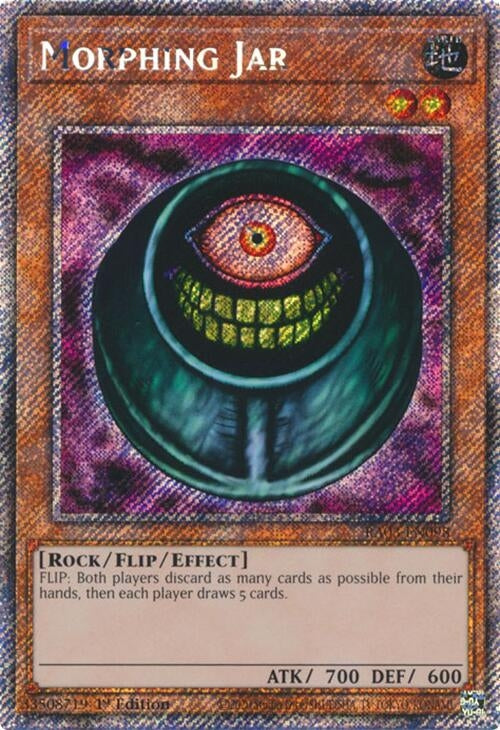Image for Morphing Jar (Platinum Secret Rare) (Quarter Century Bonanza) (RA03-EN098) - YuGiOh