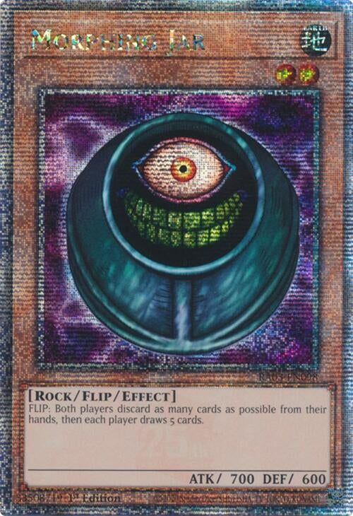 Image for Morphing Jar (Quarter Century Secret Rare) (Quarter Century Bonanza) (RA03-EN098) - YuGiOh