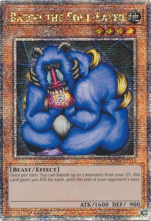Image for Bazoo the Soul-Eater (Quarter Century Secret Rare) (Quarter Century Bonanza) (RA03-EN111) - YuGiOh