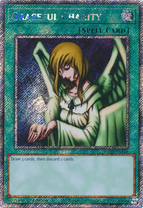 Image for Graceful Charity (Platinum Secret Rare) (Quarter Century Bonanza) (RA03-EN116) - YuGiOh