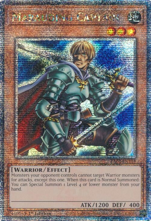Image for Marauding Captain (Quarter Century Secret Rare) (Quarter Century Bonanza) (RA03-EN118) - YuGiOh