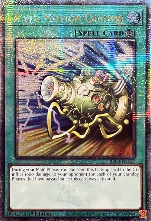 Image for Wave-Motion Cannon (Quarter Century Secret Rare) (Quarter Century Bonanza) (RA03-EN127) - YuGiOh