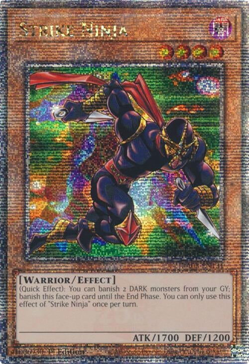 Image for Strike Ninja (Quarter Century Secret Rare) (Quarter Century Bonanza) (RA03-EN131) - YuGiOh