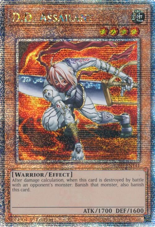 Image for D.D. Assailant (Quarter Century Secret Rare) (Quarter Century Bonanza) (RA03-EN141) - YuGiOh