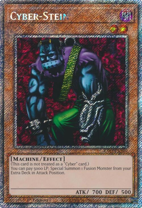 Image for Cyber-Stein (Platinum Secret Rare) (Quarter Century Bonanza) (RA03-EN146) - YuGiOh