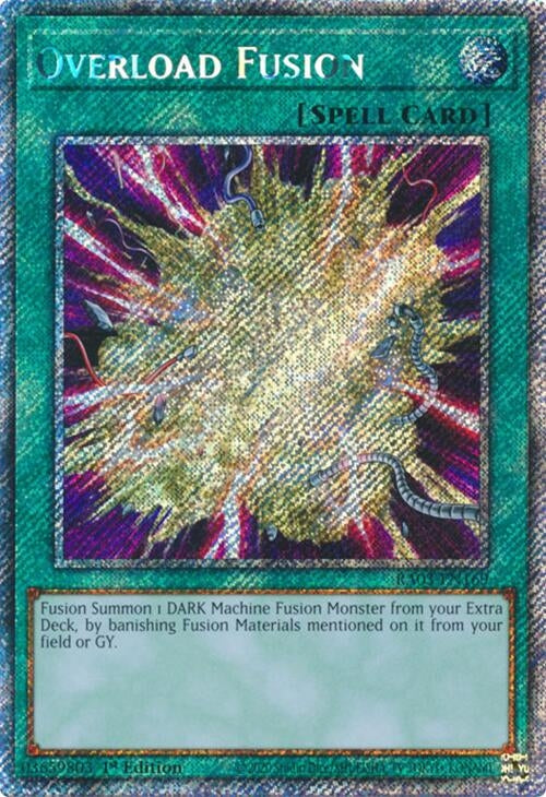 Image for Overload Fusion (Platinum Secret Rare) (Quarter Century Bonanza) (RA03-EN169) - YuGiOh