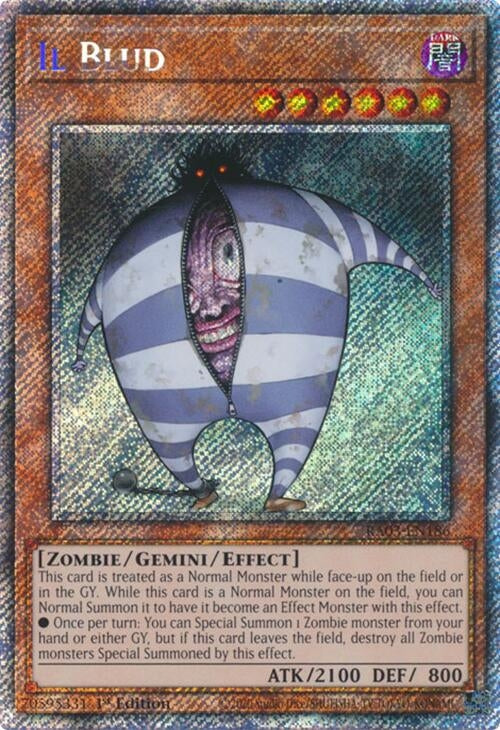 Image for Il Blud (Platinum Secret Rare) (Quarter Century Bonanza) (RA03-EN186) - YuGiOh
