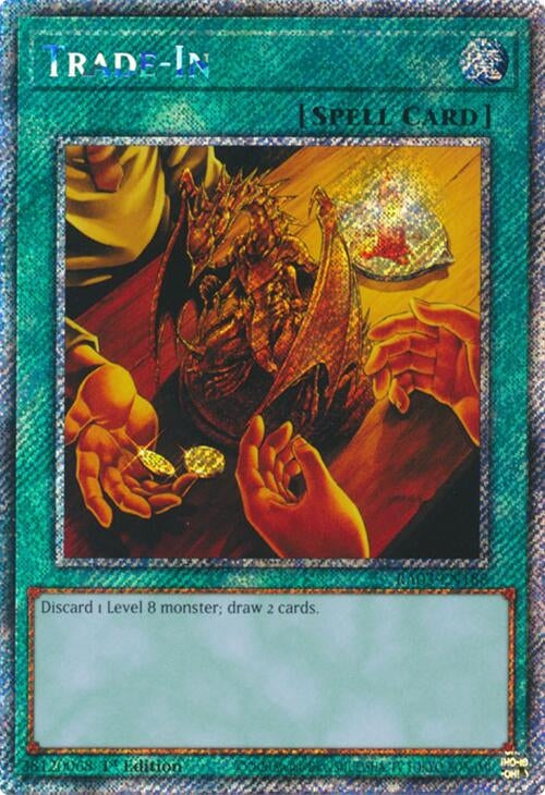Image for Trade-In (Platinum Secret Rare) (Quarter Century Bonanza) (RA03-EN188) - YuGiOh