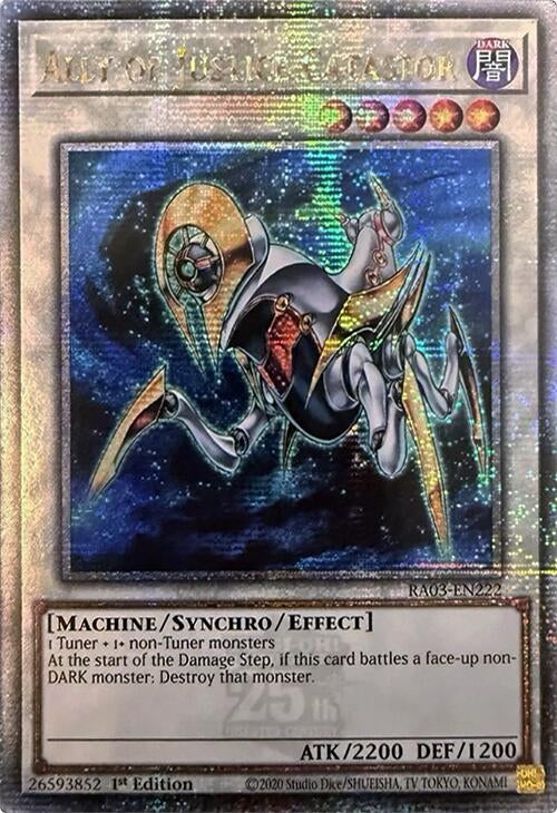Image for Ally of Justice Catastor (Quarter Century Secret Rare) (Quarter Century Bonanza) (RA03-EN222) - YuGiOh
