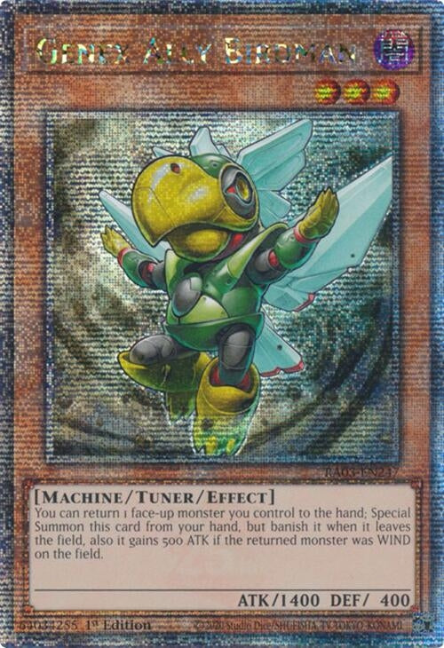 Image for Genex Ally Birdman (Quarter Century Secret Rare) (Quarter Century Bonanza) (RA03-EN247) - YuGiOh
