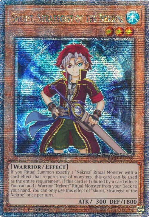 Image for Shurit, Strategist of the Nekroz (Quarter Century Secret Rare) (Quarter Century Bonanza) (RA03-EN259) - YuGiOh