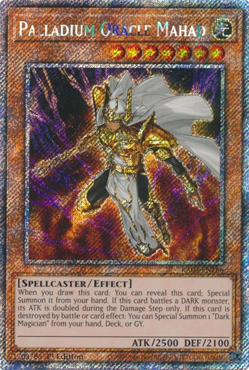 Image for Palladium Oracle Mahad (Platinum Secret Rare) (Quarter Century Bonanza) (RA03-EN266) - YuGiOh