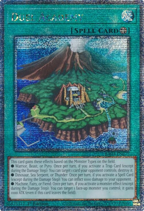 Image for Duel Academy (card) (Quarter Century Secret Rare) (Quarter Century Bonanza) (RA03-EN275) - YuGiOh