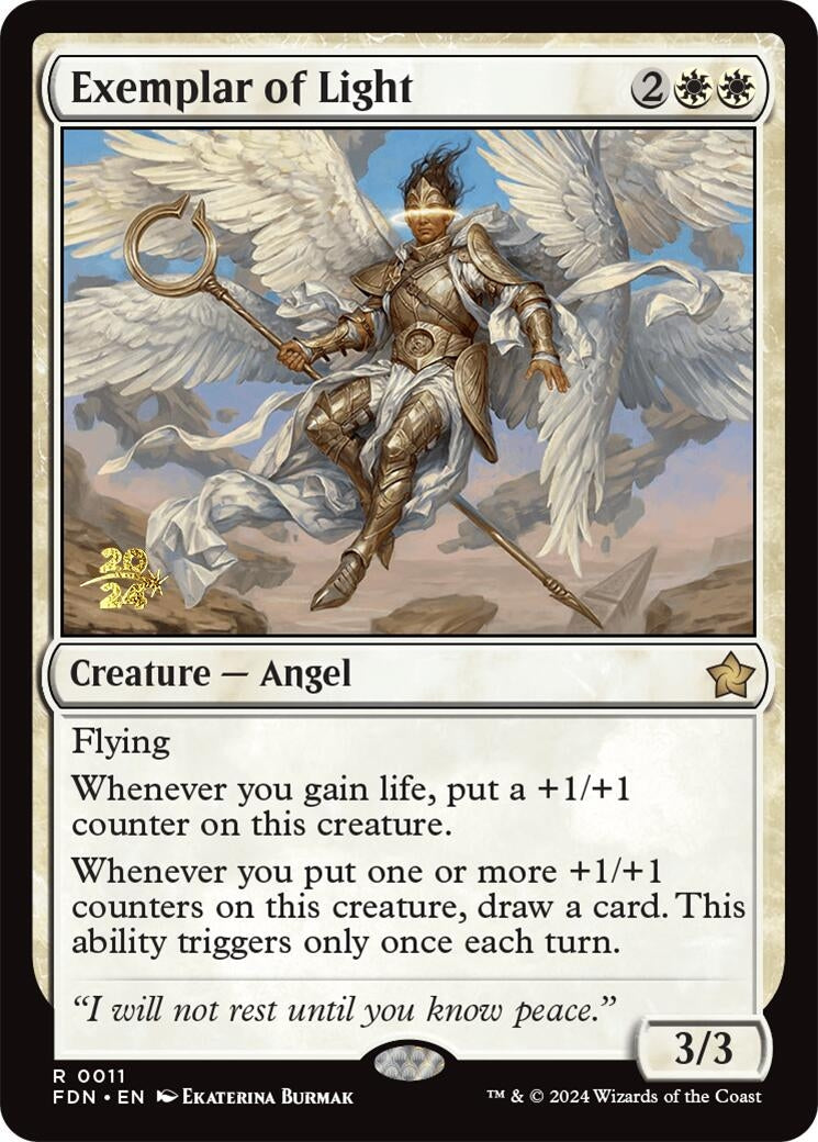 Image for Exemplar of Light (Prerelease Cards) (11) - Magic: The Gathering