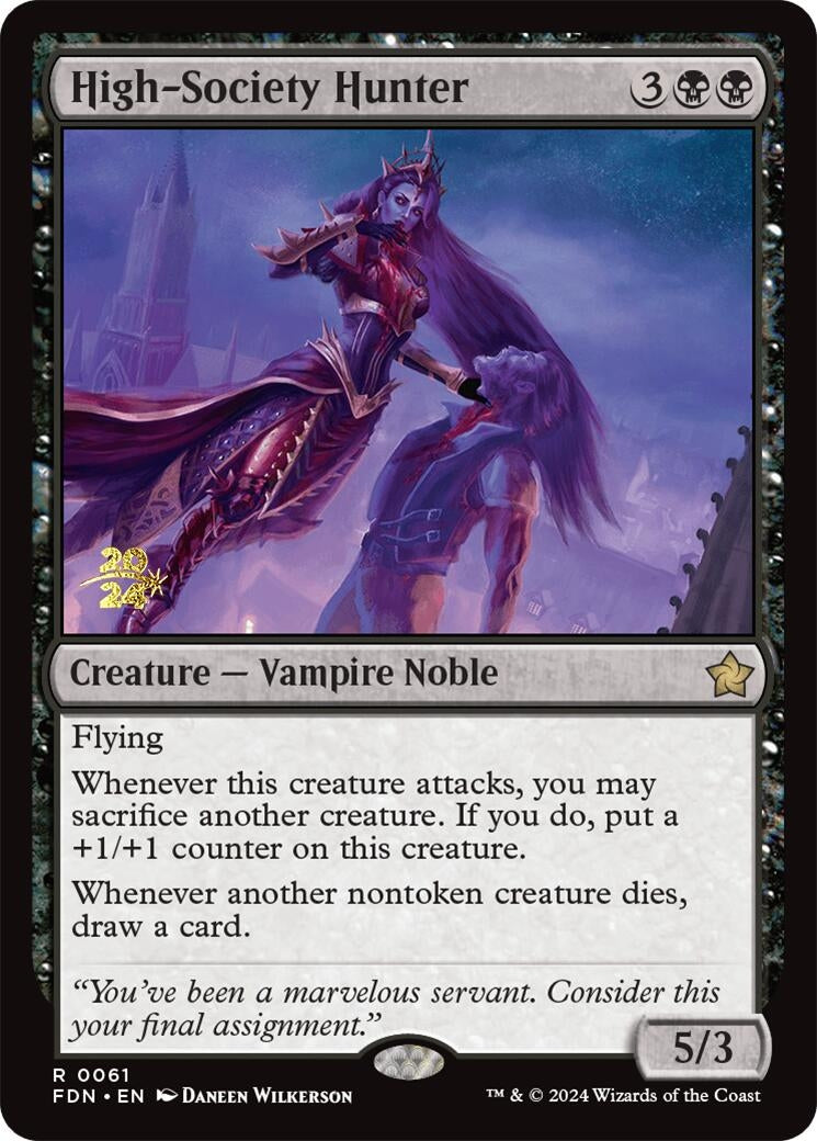 Image for High-Society Hunter (Prerelease Cards) (61) - Magic: The Gathering