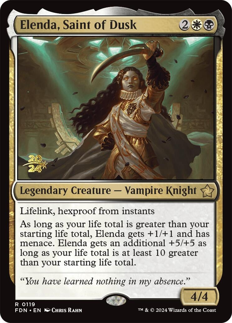 Image for Elenda, Saint of Dusk (Prerelease Cards) (119) - Magic: The Gathering