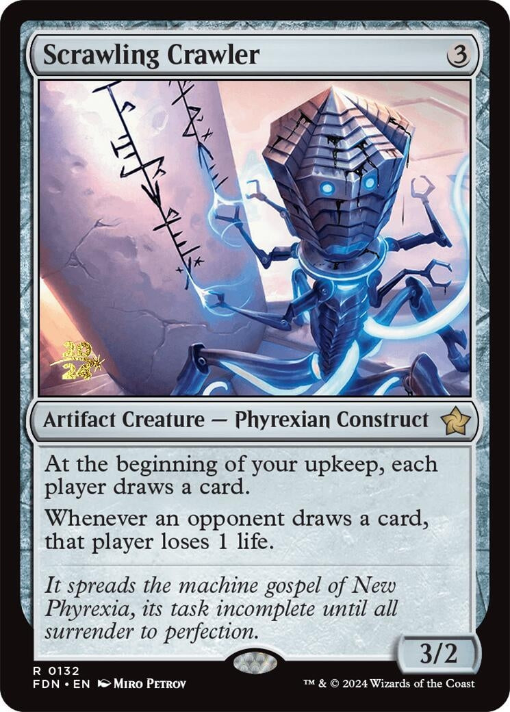 Image for Scrawling Crawler (Prerelease Cards) (132) - Magic: The Gathering