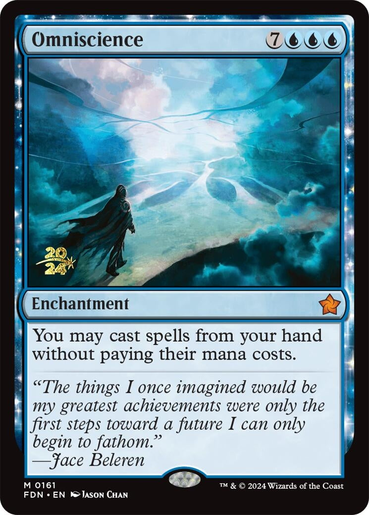 Image for Omniscience (FDN) (Prerelease Cards) (161) - Magic: The Gathering
