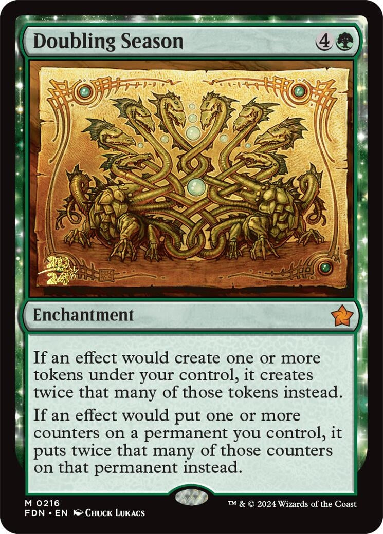 Image for Doubling Season (Prerelease Cards) (216) - Magic: The Gathering