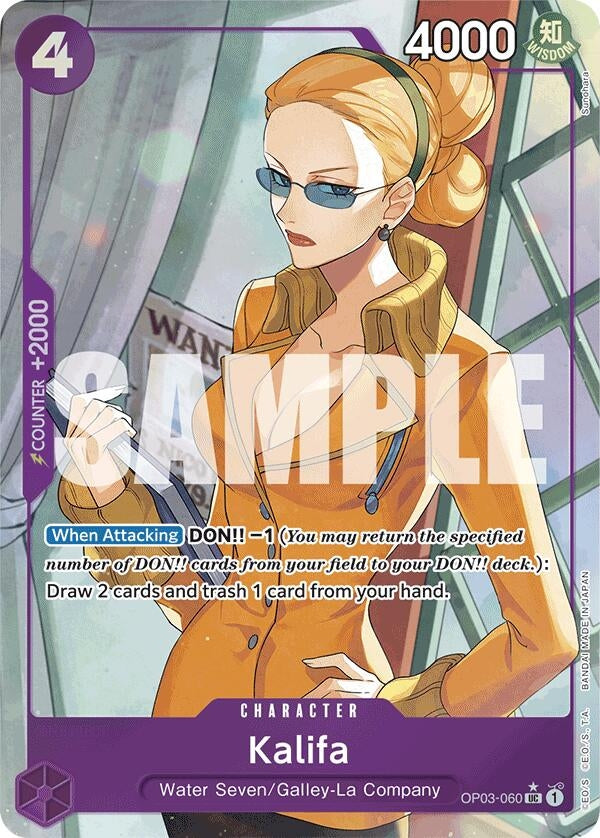 Image for Kalifa (Full Art) (Premium Booster -The Best-) (OP03-060) - One Piece Card Game
