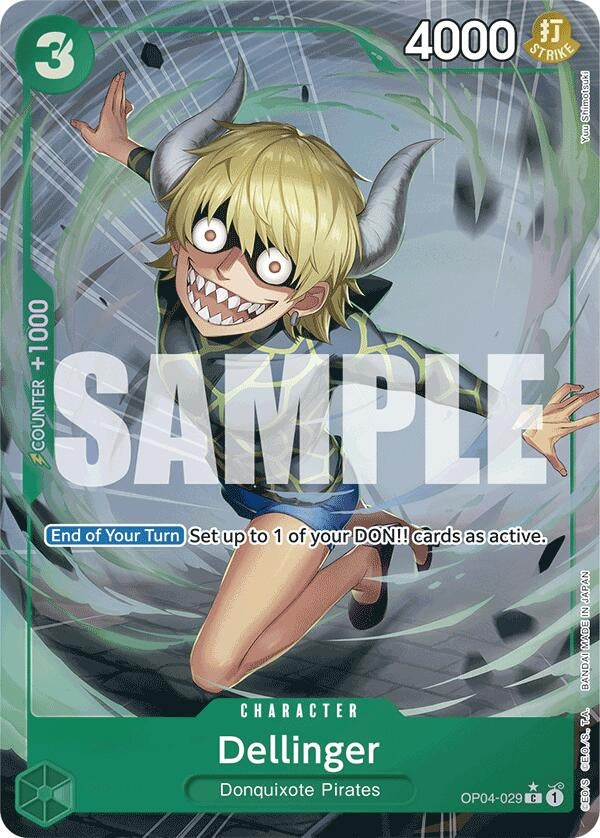 Image for Dellinger (Full Art) (Premium Booster -The Best-) (OP04-029) - One Piece Card Game