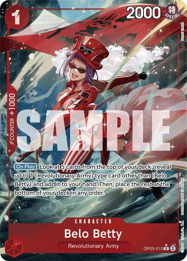 Image for Belo Betty (Full Art) (Premium Booster -The Best-) (OP05-015) - One Piece Card Game