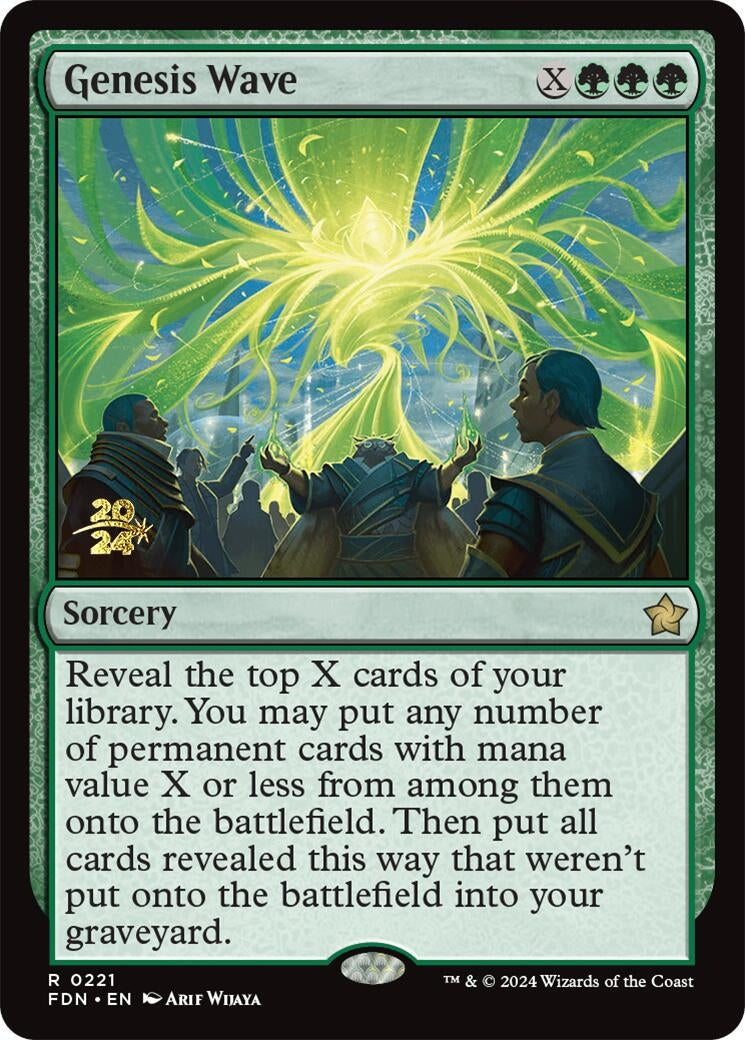 Image for Genesis Wave (Prerelease Cards) (221) - Magic: The Gathering