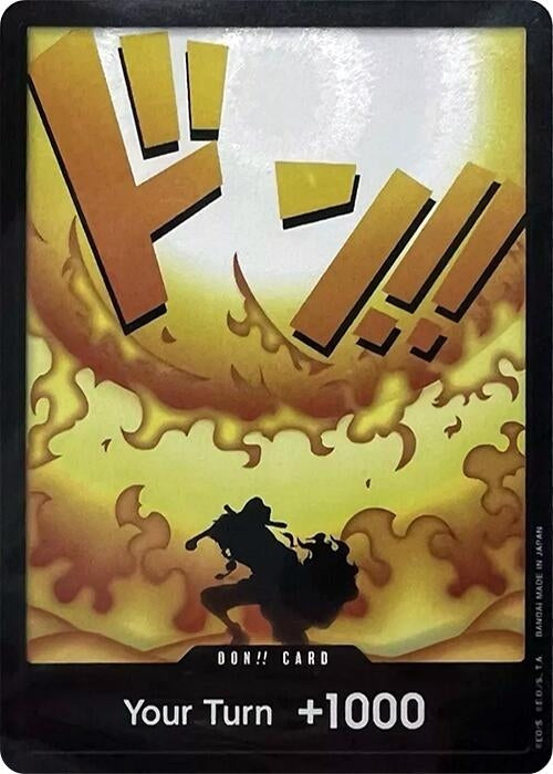 Image for DON!! Card (Portgas.D.Ace) (Devil Fruits Collection Vol. 2) (One Piece Promotion Cards) - One Piece Card Game