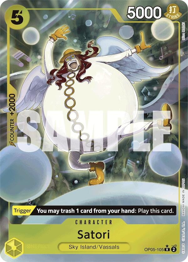 Image for Satori (Full Art) (Premium Booster -The Best-) (OP05-105) - One Piece Card Game