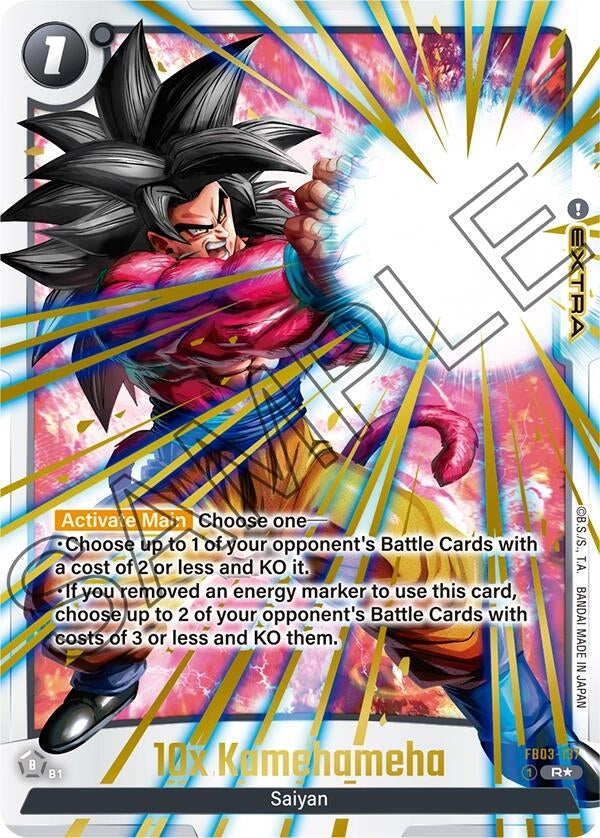 Image for 10x Kamehameha (Alternate Art) (Raging Roar Alternate Art Reprints) (FB03-137) - Dragon Ball Super: Fusion World