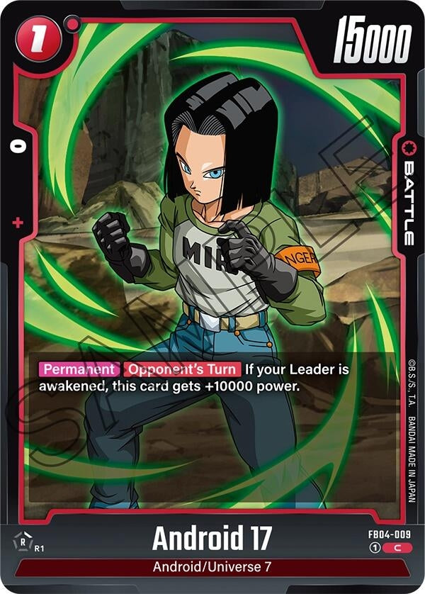 Image for Android 17 (Ultra Limit) (FB04-009) - Dragon Ball Super: Fusion World