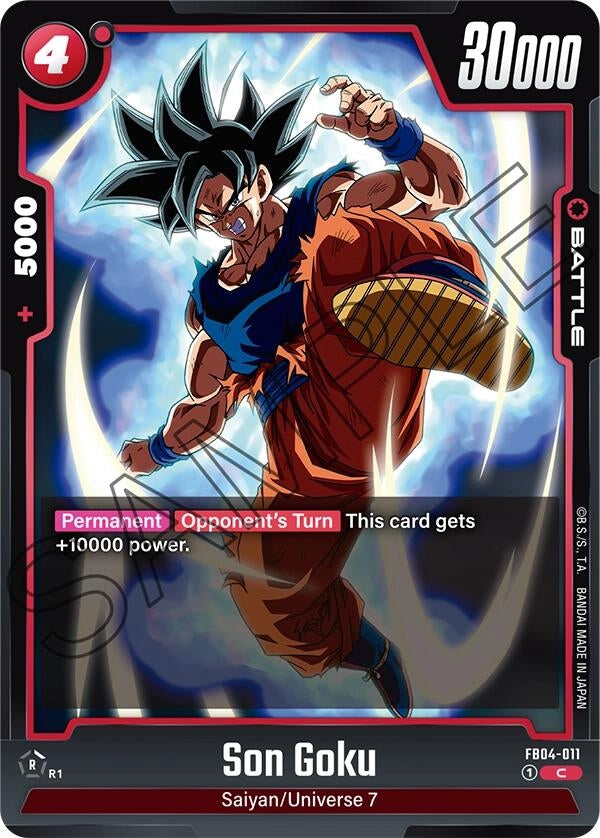 Image for Son Goku - FB04-011 (Ultra Limit) (FB04-011) - Dragon Ball Super: Fusion World