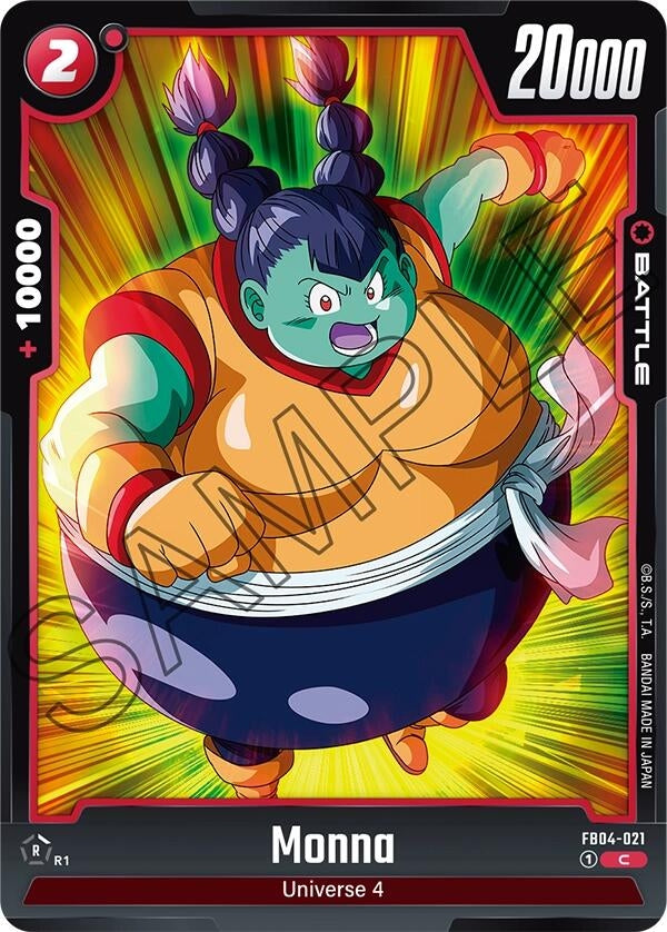 Image for Monna (Ultra Limit) (FB04-021) - Dragon Ball Super: Fusion World