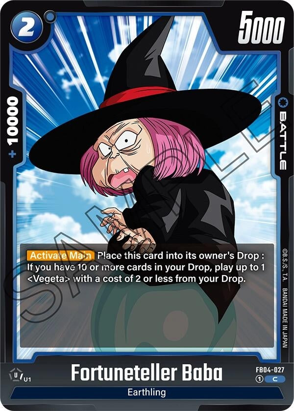 Image for Fortuneteller Baba (Ultra Limit) (FB04-027) - Dragon Ball Super: Fusion World