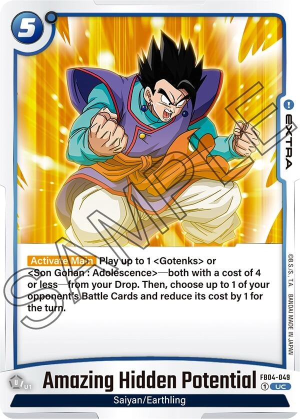 Image for Amazing Hidden Potential (Ultra Limit) (FB04-049) - Dragon Ball Super: Fusion World