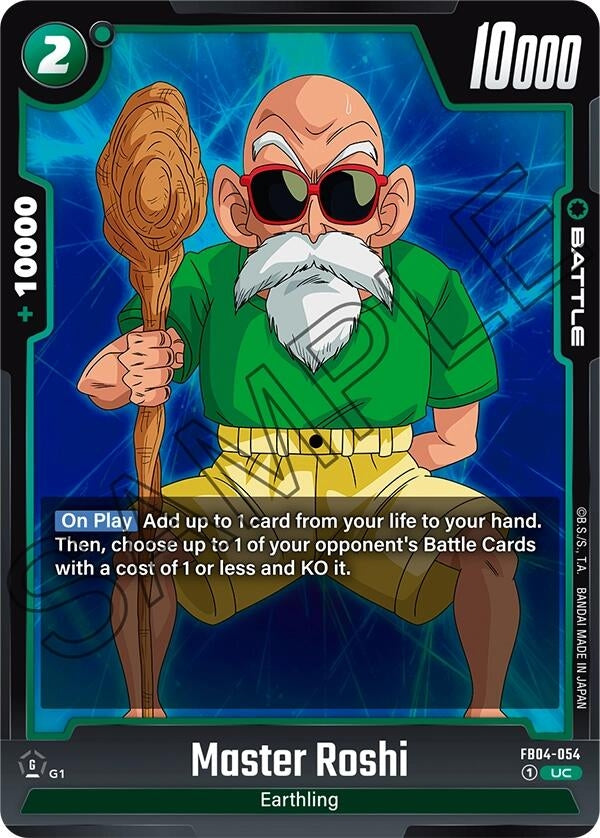 Image for Master Roshi (Ultra Limit) (FB04-054) - Dragon Ball Super: Fusion World