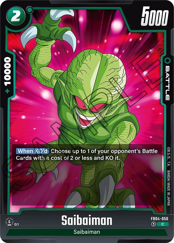 Image for Saibaiman (Ultra Limit) (FB04-056) - Dragon Ball Super: Fusion World
