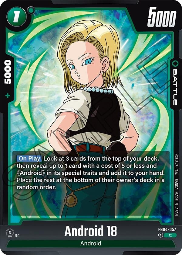 Image for Android 18 (Ultra Limit) (FB04-057) - Dragon Ball Super: Fusion World