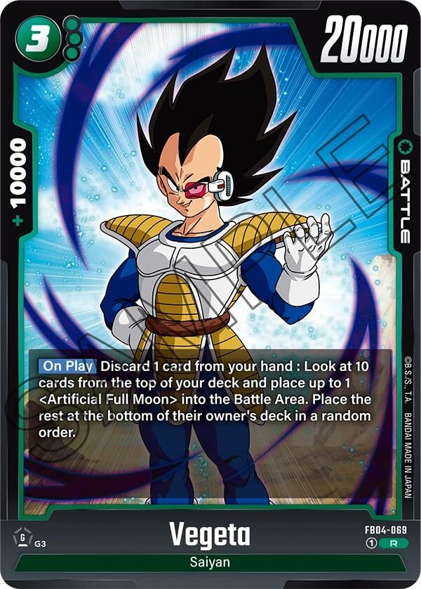 Image for Vegeta - FB04-069 (Ultra Limit) (FB04-069) - Dragon Ball Super: Fusion World