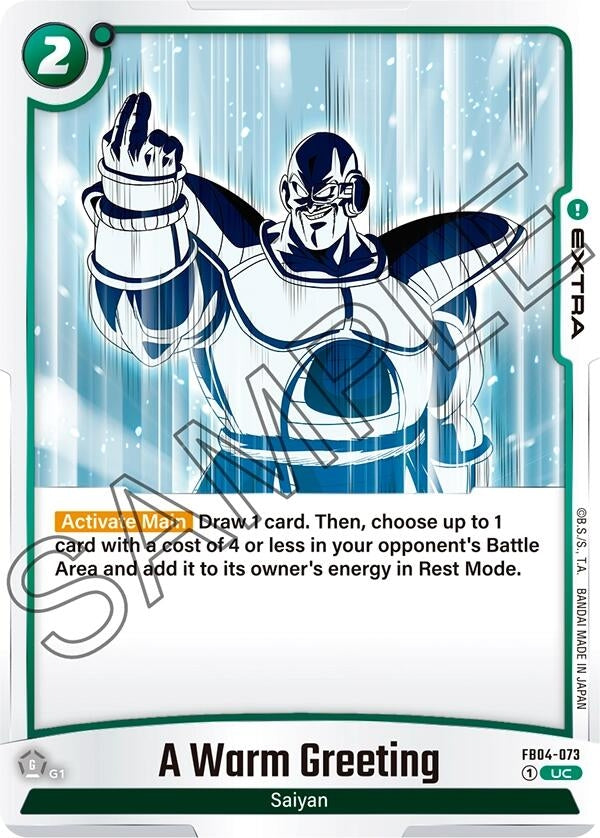 Image for A Warm Greeting (Ultra Limit) (FB04-073) - Dragon Ball Super: Fusion World