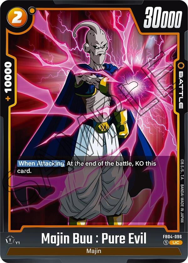 Image for Majin Buu : Pure Evil (Ultra Limit) (FB04-096) - Dragon Ball Super: Fusion World